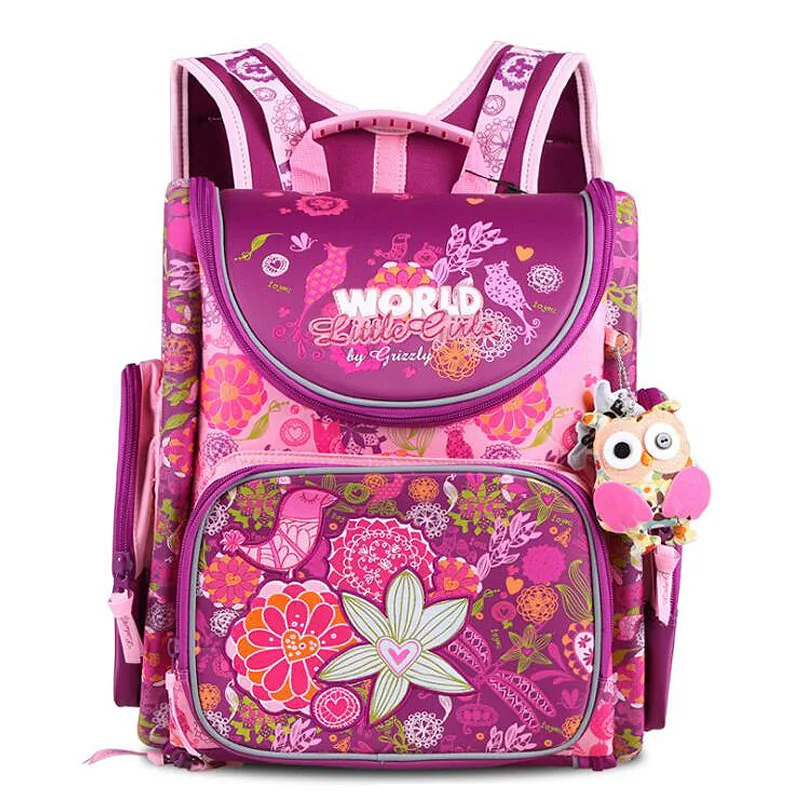 Grizzly Children font b Kids b font font b Backpack b font Infantil School Bags for