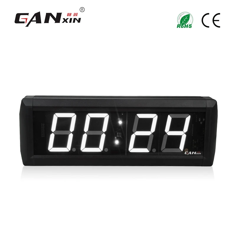 [Ganxin]2.3'' 4 digit Led wall Clock remote control countdown timer | Дом и сад