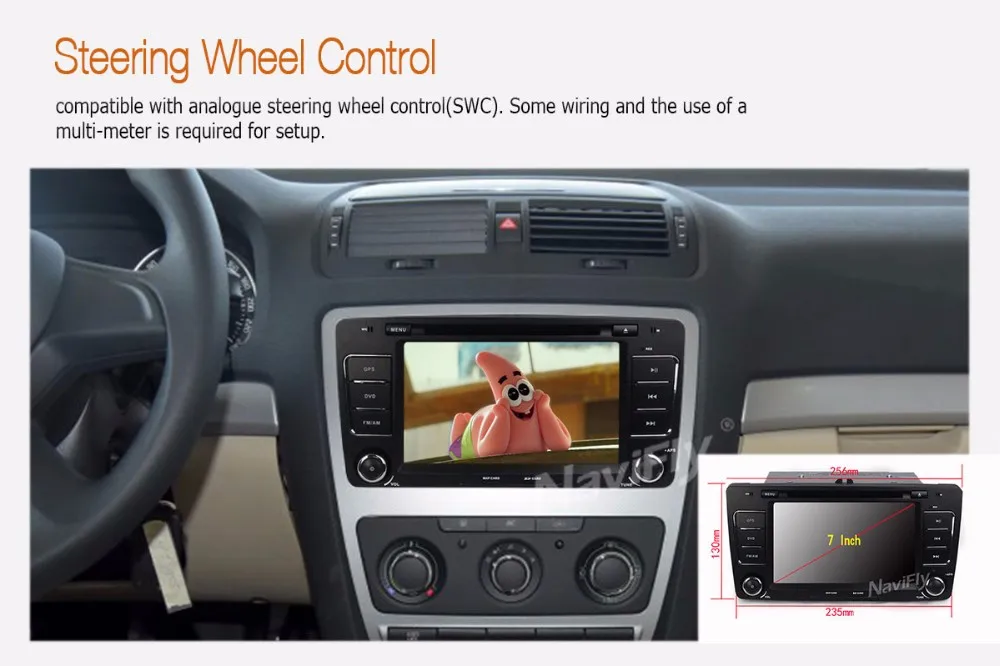 Android 8,0 автомобильный dvd-плеер радио для Skoda Octavia 2009 2010 2011 2012 2013 a5 с gps Navi RDS BT Canbus wifi