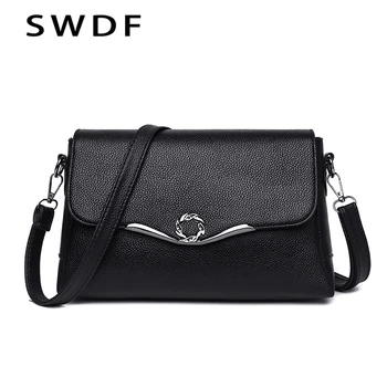 

Women's Shoulder Bag 2020 New Litchi Pattern Soft Leather Crossbody Han Luxury PU Leather Shoulder Bag Casual Small Square Bag