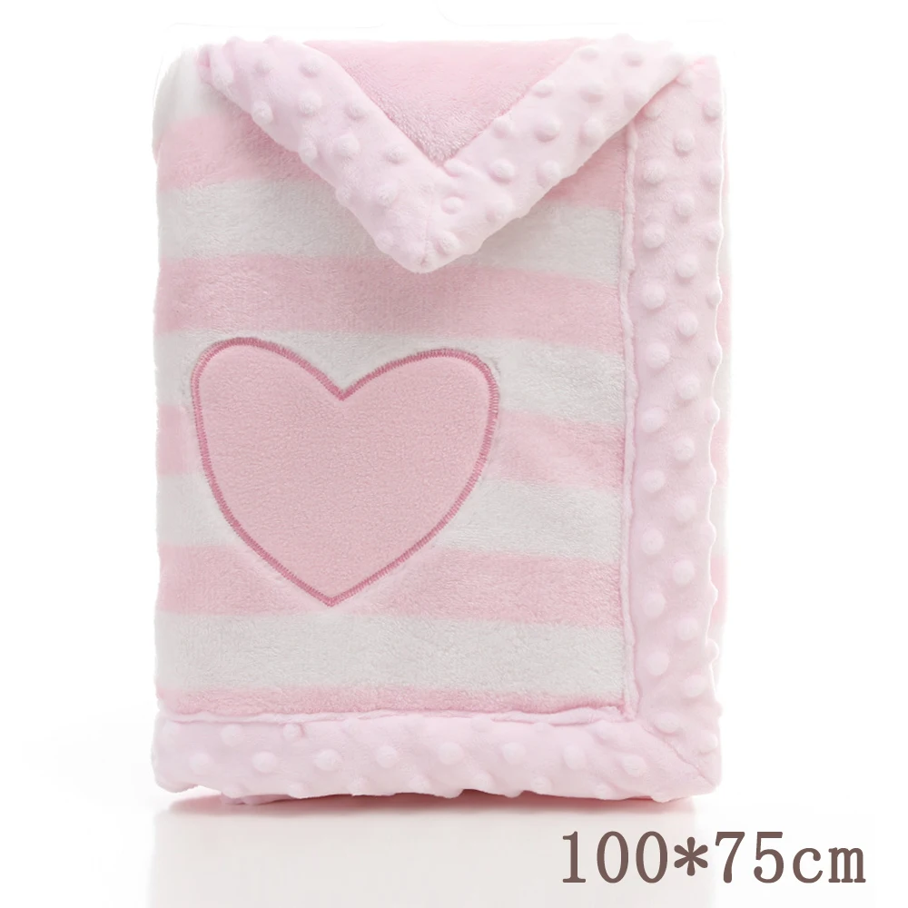 Детское одеяло s зима новорожденный младенец Bebe утолщаются фланель пеленать мультфильм одеяло для новорожденных детские товары постельные принадлежности одеяло s