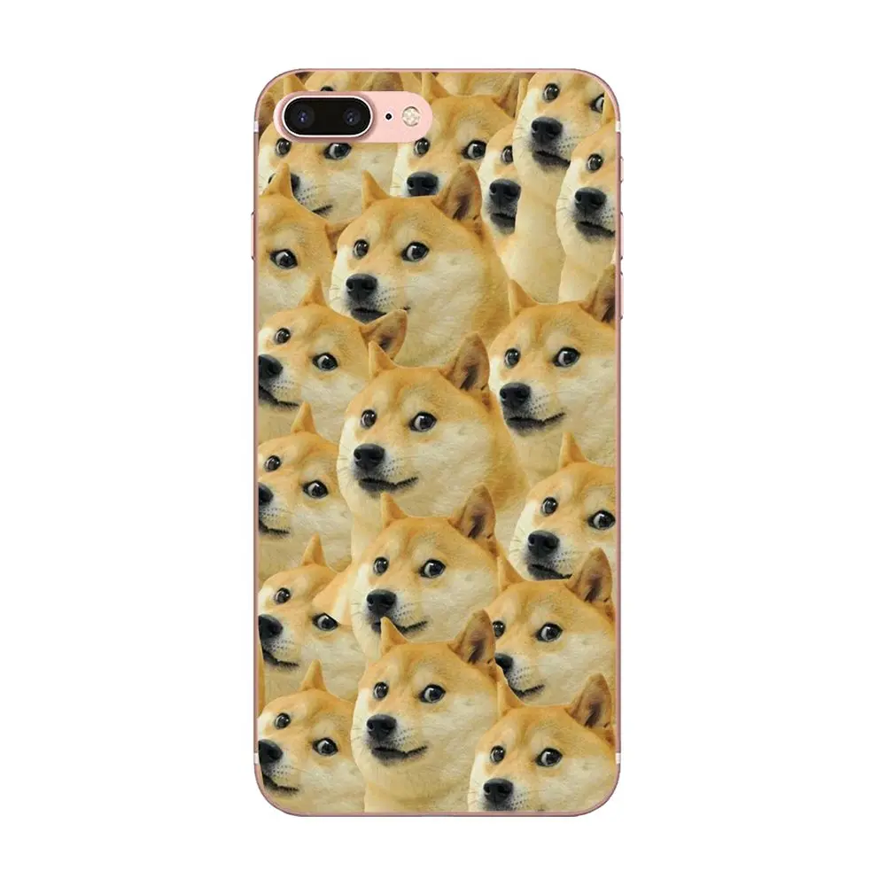 Желтые Чехлы Doge для Xiaomi Redmi Note 2 3 3S 4 4A 4X5 5A 6 6A Pro Plus|Чехлы-накладки| |