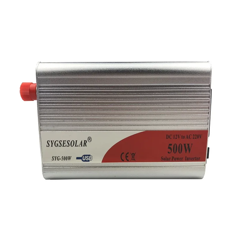 Мини AC DC Мощность Инвертор 24 В до 220 500 Вт автомобиля инвертор модифицированный