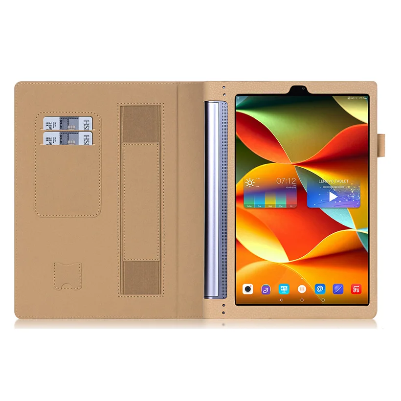 Роскошный чехол для Lenovo YOGA Tab 3 plus из искусственной кожи умный Yoga Pro 10 X90 YT3 X90F/X90L