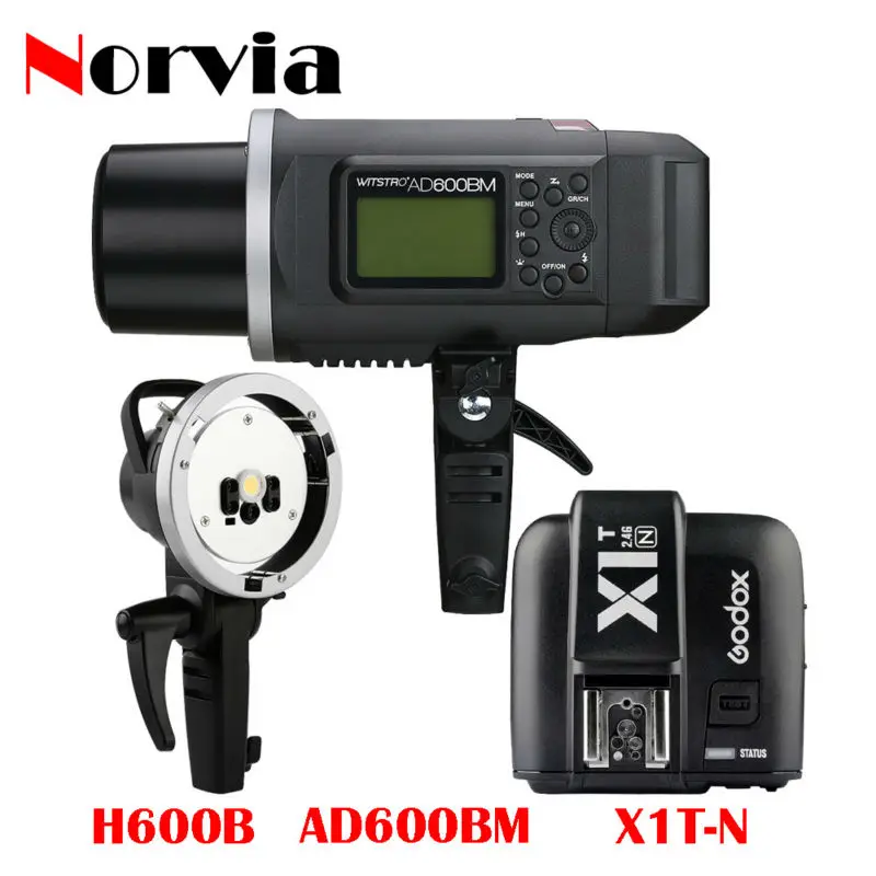 Godox X1T N Transmitter Wireless AD600BM H600B Extend Head Outdoor