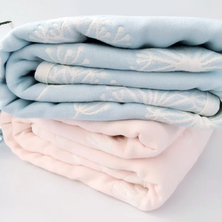 No fluorescence Bamboo fiber Pure cotton Gauze thickening Dandelion Six
floors Blanket baby