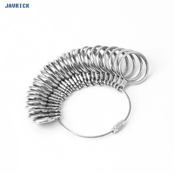 

JAVRICK Easy To Use 0-13 Finger Ring Metal Sizer Gauge Measure Jewelry Size Tools New