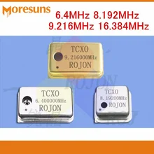 Быстрая 4 шт./лот 6.4 мГц 8.192 мГц 9.216 мГц 16.384 мГц TCXO 0.1ppm Температура компенсации кварцевый генератор