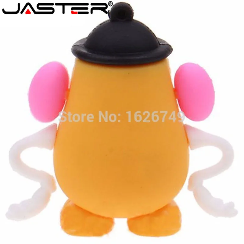 JASTER cute mr Potato Head Pen Drive 4 ГБ 8 ГБ 16 ГБ 32 ГБ Usb флеш-накопитель Флешка карта памяти U диск