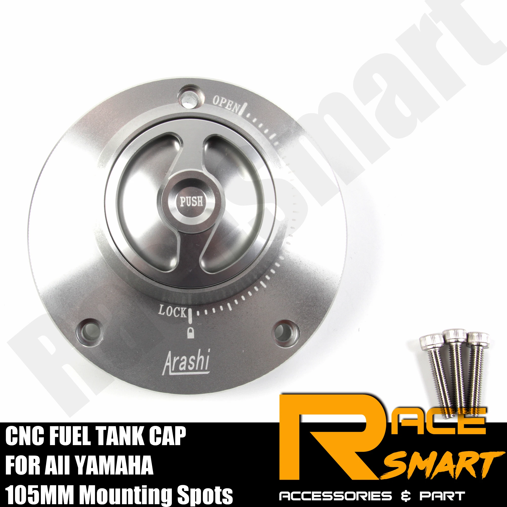 

Motorcycle CNC Fuel Gas CAPS Tank Cap tanks Cover With Rapid Locking For YAMAHA R6 R1 R3 FZ-6 FZ-1 YSR50 YZF600 MT09 MT07 MT03 F