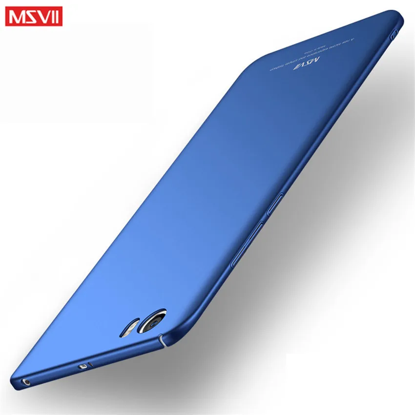 Чехол для xiaomi mi 5 5s роскошный тонкий чехол Msvii Xiomi mi5 mi5s pro prime задняя крышка ПК чехлы