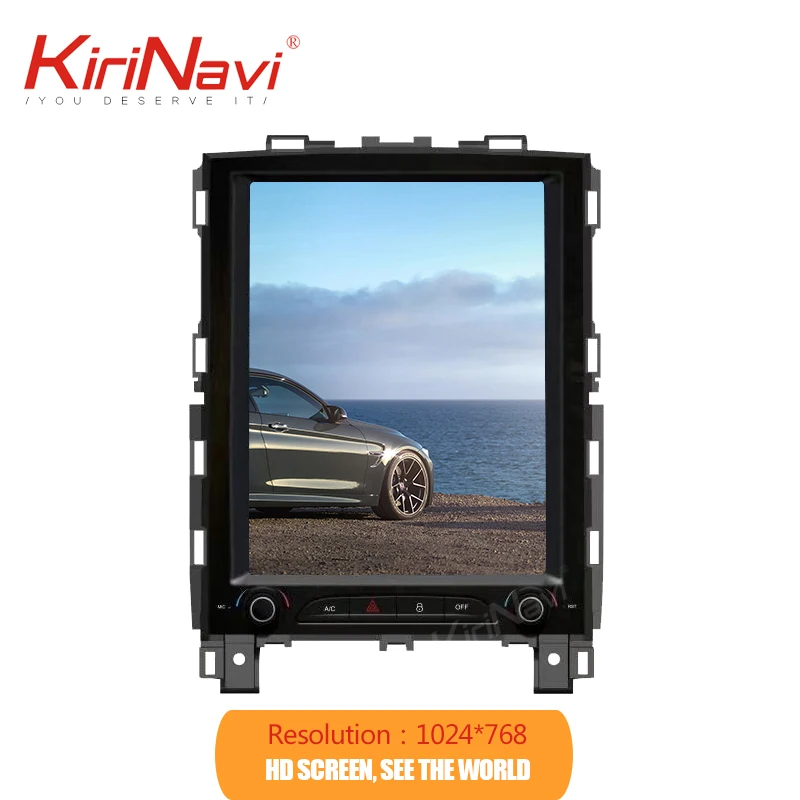 Flash Deal KiriNavi Telsa Style Vertical Screen 10.4‘’ 2 din android 7.1  automotivo head unit For Renaul KOLEOS / Megane 4 2016+ car radio 3