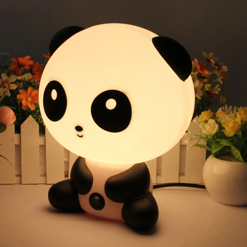 panda table lamp