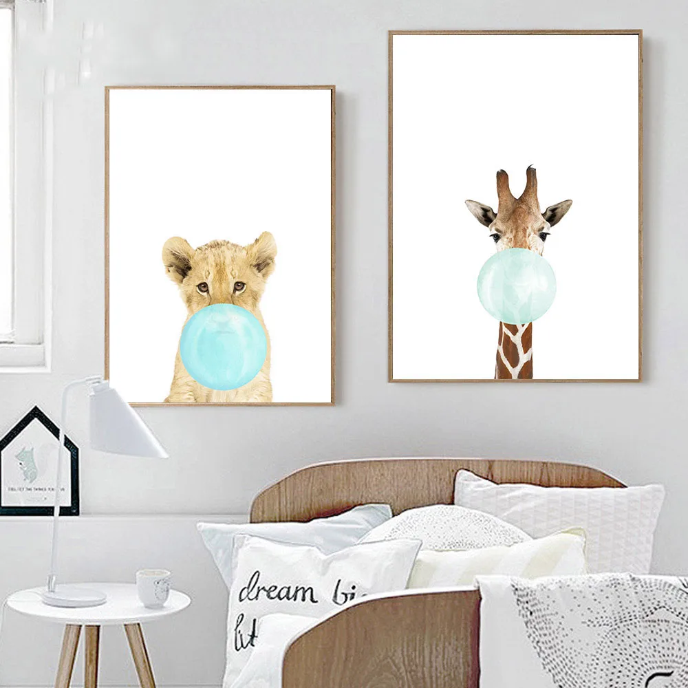 NICOLESHENTING-Baby-Animal-Zebra-Girafe-Canvas-Poster-Nursery-Wall-Art-Print-Painting-Nordic-Picture-Children-Bedroom (1)