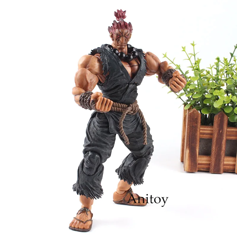 

Super Street Fighter IV Figure Akuma Gouki Action Figrue Play Arts Kai Vol. 2 PVC Toy 23.5cm