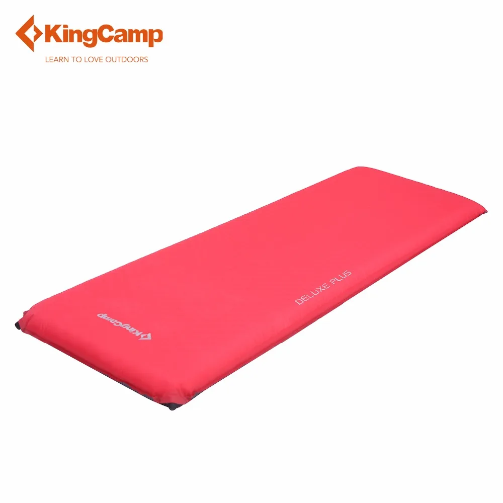 KingCamp Camping Mat Sleeping Pad Self-Inflating Portable Outdoor DELUXE Camping Pad Mattress PVC Durable for Outdoor Hiking цена KingCamp Camping Mat Sleeping Pad Self-Inflating Portable Outdoor DELUXE Camping Pad Mattress PVC Durable for Outdoor Hiking цены онлайн