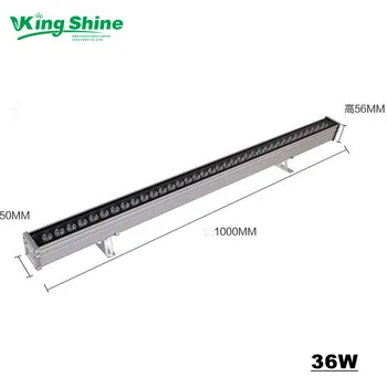 

greenhouse waterproof 36w red blue and white wall washer led grow lights 60 degree optical beam angle,660nm,460nm 12000K