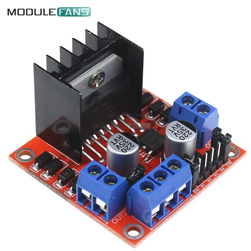 

L298N Dual H Bridge Stepper Motor Drive Controller Board Module DC Motor Driver Module For Arduino Dual Channel
