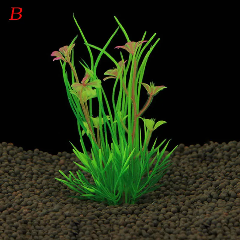 Пластиковые искусственные аквариумные водоросли для аквариума, листья воды, акуарио, большие размеры, имитация растения для аквариума, украшение, художественный подарок