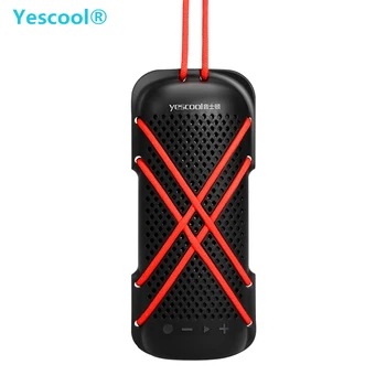 

Yescool PMC-08 Bluetooth 4.1 outdoor sports speaker super bass voice box supports hand free calling shockproof IPX6 waterproof
