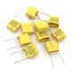 A013 20pcs 220nF capacitor X2 capacitor 275VAC Pitch 10mm X2 Polypropylene film capacitor 0.22uF