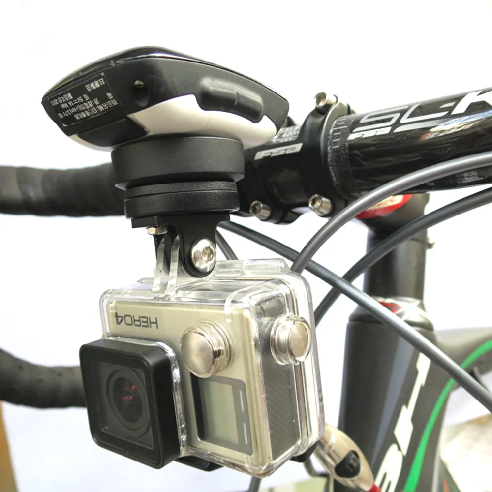 Cycling Bike Bicycle Quick Release Cycle Camera Mount Adapter For Gopro Garmin 