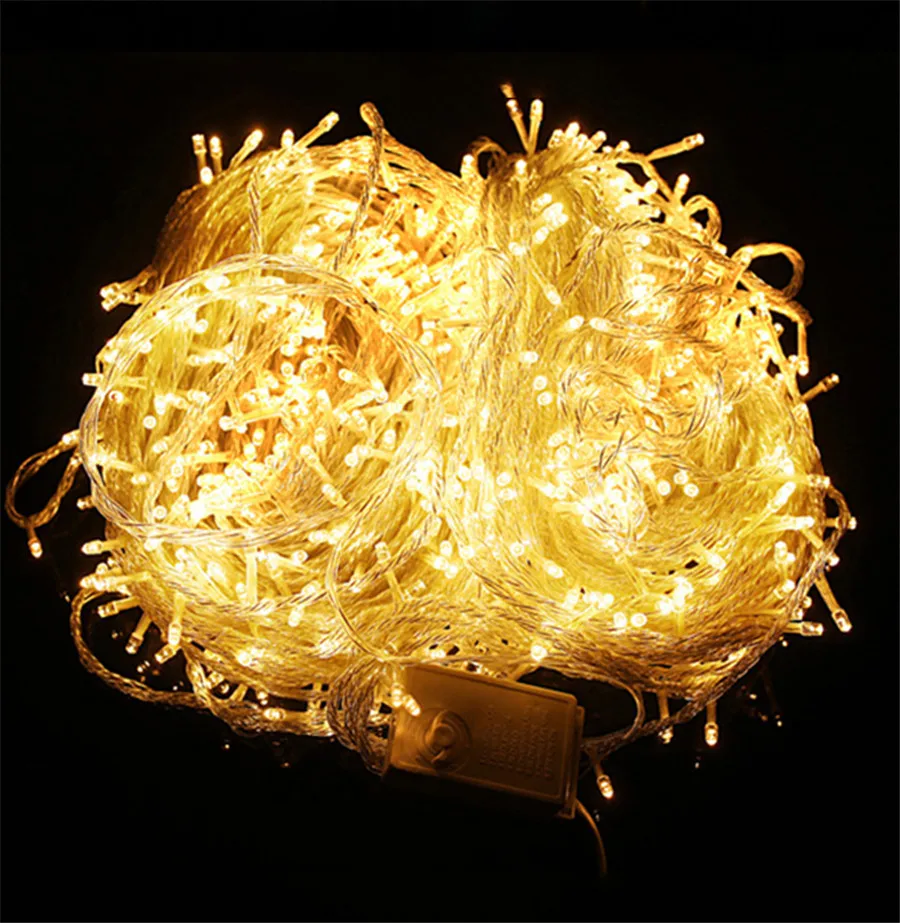 30M 300 LED String Fairy Lights Christmas String Garland 8 Modes 220V