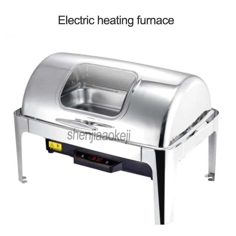 Totalmente flip-tipo comercial restaurante Do Hotel Buffay buffet fogão forno de aquecimento Elétrico forno de aquecimento 220 v/110 v 500 w 1 pc