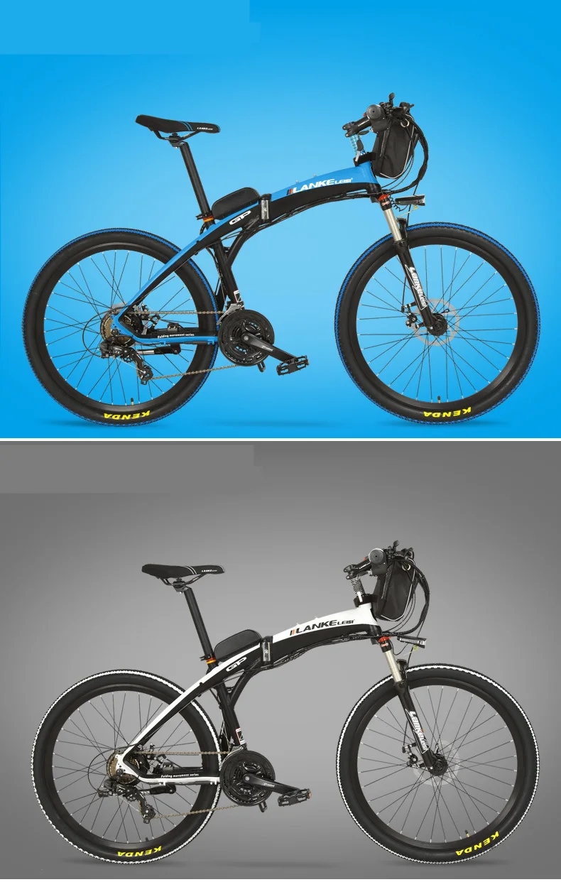 Flash Deal Lankeleisi Electric Bicycle, Folding Bike, 26 inches, 36/48V, 240W, Disc Brake, Fast-folding, Mountain Bike 15
