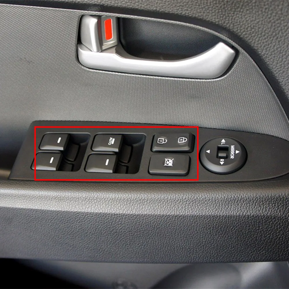 Высокое качество без панели 16 контактов переключатель стеклоподъемника для 2011- Kia Sportage R OEM 93570-3W000 935703W000, автомобильный переключатель с светильник