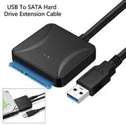 USB 3,0 переходник SATA кабель жесткого диска конвертер кабель для samsung Seagate WD 2,5 3,5 дюймовый HDD SSD адаптер