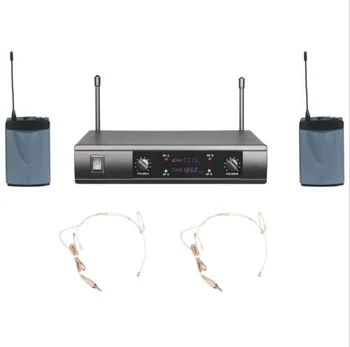 

Bolymic PRO UHF DUAL WIRELESS BEIGE HEADSET MICROPHONE SYSTEM W SSHURE WIRELESS UT4