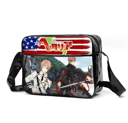 Axis Powers Hetalia APH принт мультфильм косплей слинг пакет сумка на плечо сумка-мессенджер Студенческая школьная сумка унисекс