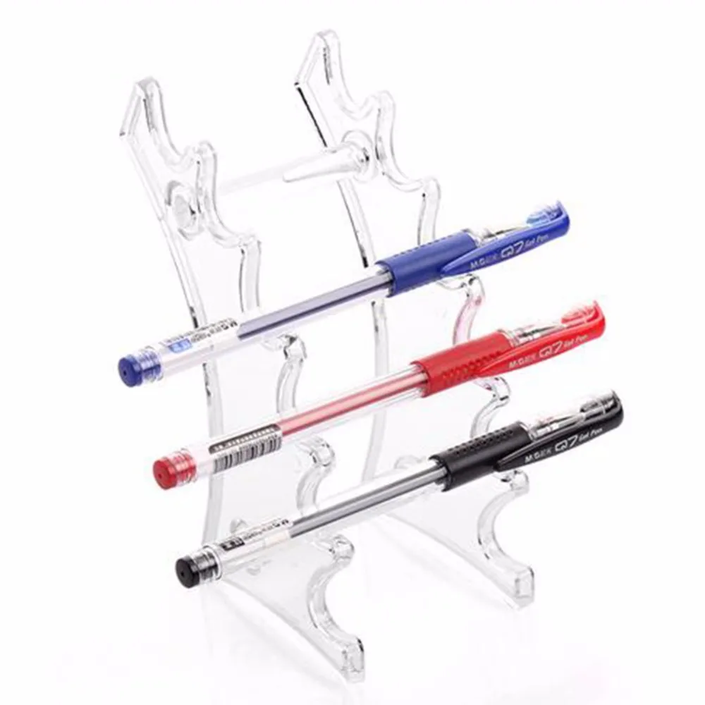 Pen Pencil Display Frame Stand Makeup Pen Organizer Acrylic