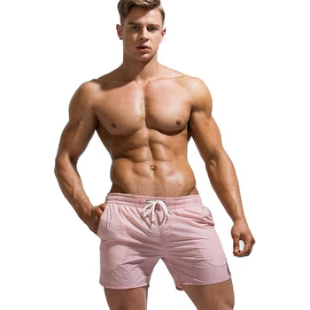 

KWAN.Z summer Men's Shorts modis youth board shorts swimwear men's beach shorts stroj kapielowy quick dry men's swim shorts