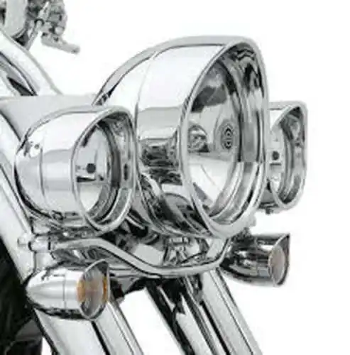 Harley-Davidson Visor Style Headlamp Trim Ring Softail Fatboy 69734-05