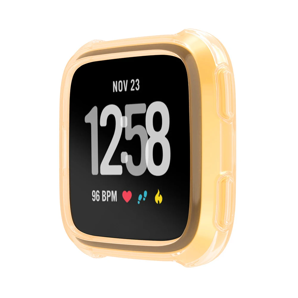 Новый высококачественный ТПУ Тонкий Смарт часы защитный чехол для Fitbit Versa