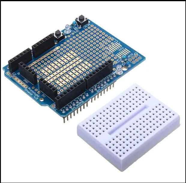 UNO R3 Prototyping Prototype Shield ProtoShield With Mini Breadboard for Arduino