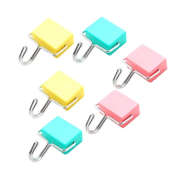 

Magnetic Hooks Seamless Powerful Creative Super Suction Magnet Hangers Hanging Hooks for Bathroom Kitchen Refrigerator