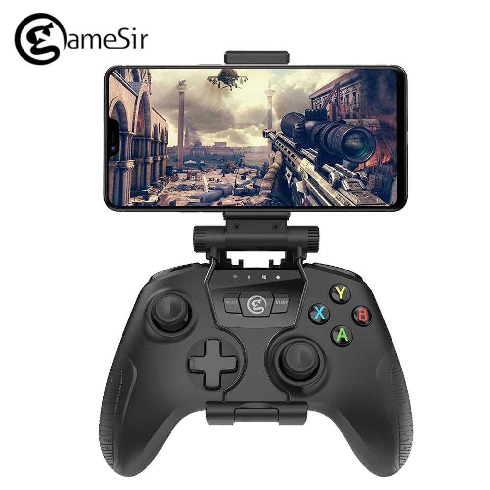 Original GameSir T2a Bluetooth / 2.4G Wireless / wired nes Gamepad Game pubg Controller snes Joystick for pubg Android PC TV BOX
