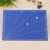 20.5*28cm A4 PVC Cutting Mat Blue Mouse Pad DIY Patchwork Design Cut Carving Tool Manual Double-sided Self-healing Cutting Board ► Photo 2/6