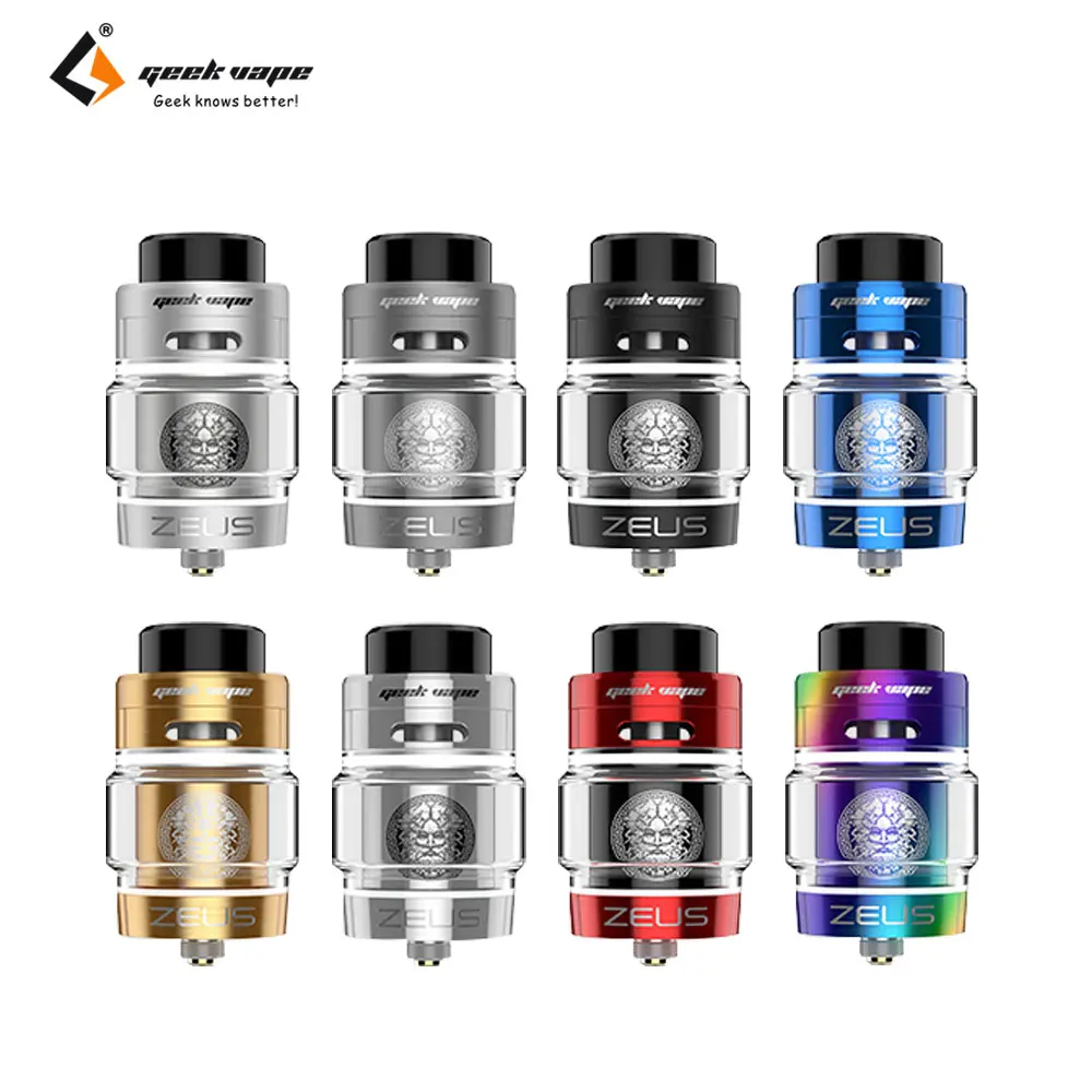 Оригинальный двойной RTA бак Geekvape Zeus со склада в США емкость 5 мл с защитой от