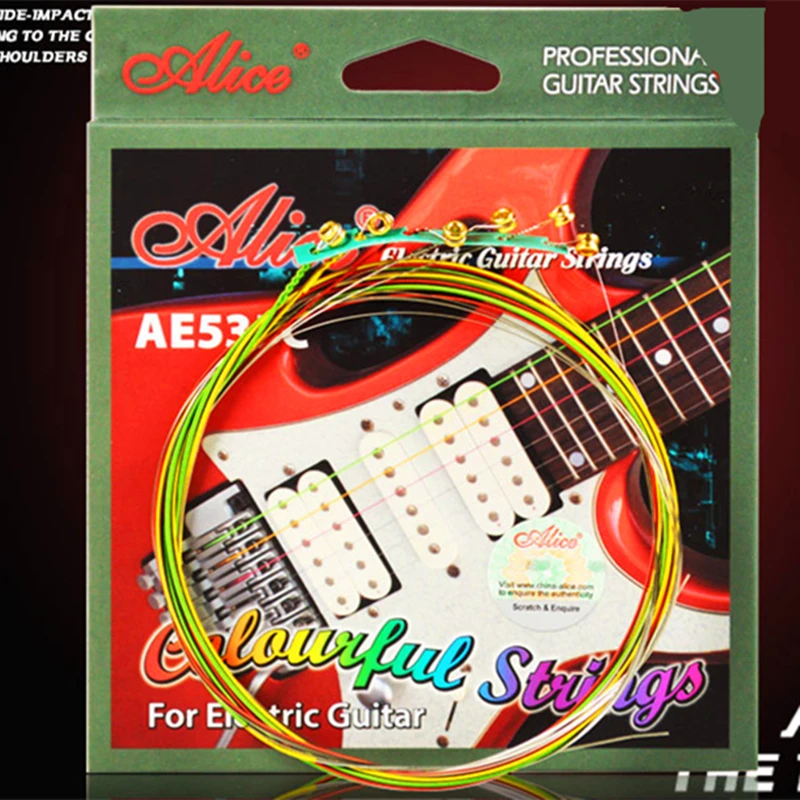 Electric Guitar Strings Set 1 2 3 4 5 string colorful Guitar