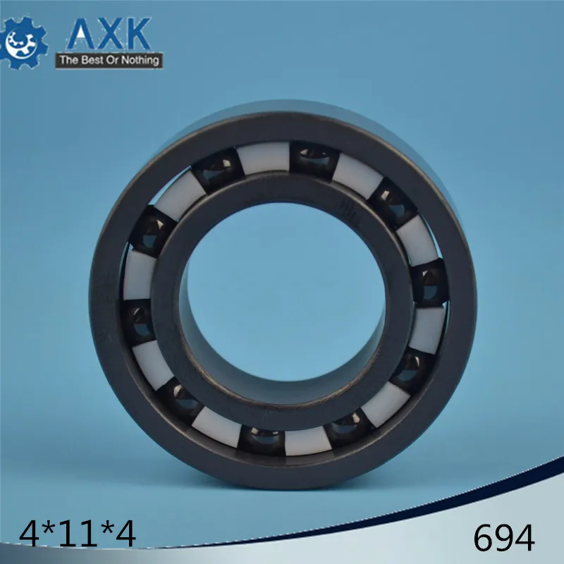 

694 Full Ceramic Bearing ( 1 PC ) 4*11*4 mm Si3N4 Material 694CE All Silicon Nitride Ceramic 619/4 Ball Bearings