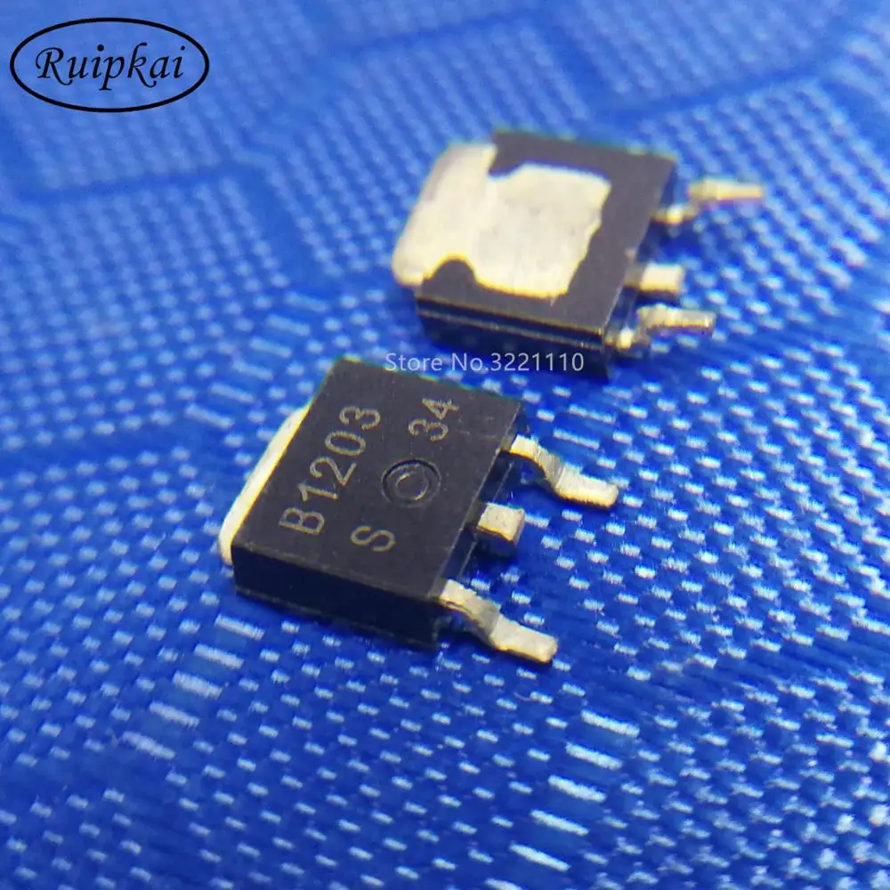 20PCS 2SB1202 / 2SD1804 TO 252 B1202 D1804 High Current Switching ...