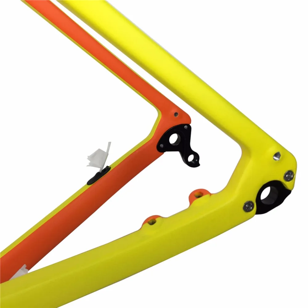 Cheap T1000 Gravel Bicycle Carbon Frames Cyclocross Carbon Frames,Disc Brake Bike Frames Wheels Space 700*40c or 27.5*2.1" Compatible 5 Cheap T1000 Gravel Bicycle Carbon Frames Cyclocross Carbon Frames,Disc Brake Bike Frames Wheels Space 700*40c or 27.5*2.1" Compatible 5