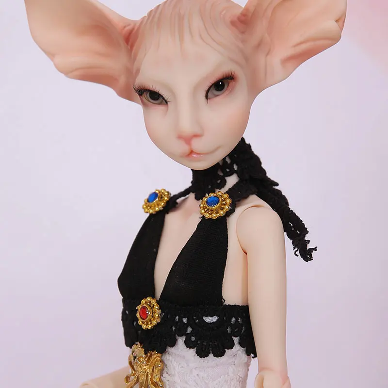 OUENEIFS BJD SD кукла Сфинкс Кот полный набор эльф животное 1/4 модель тела Девочки Мальчики мини игрушки minifee msd бесплатные глаза смола подарок на Рождество