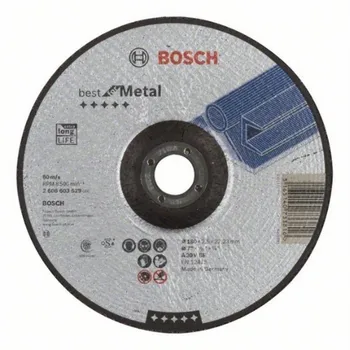 

BOSCH 2608603529 Disc abrasive cut concave Best Metal 180x2,5mm