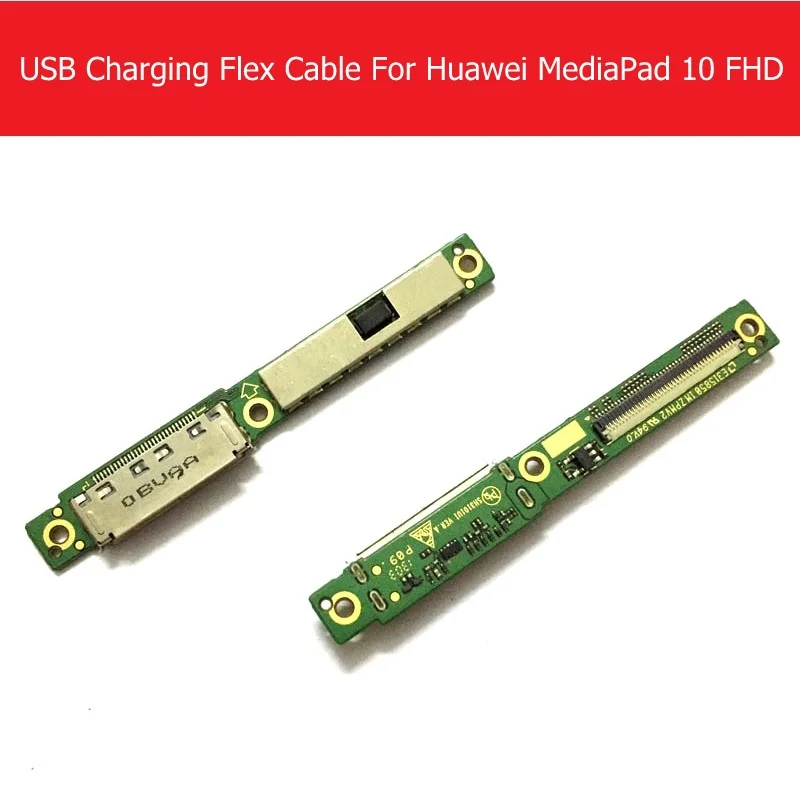 Genuine USB Charging Flex Cable For Huawei MediaPad 10 FHD S10-101 Charger Dock Connector Flex Ribbon Cable Replacement Repair
