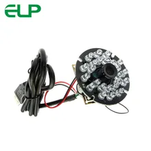 ELP низкая illunimation 1.3mp ИК ночного видения USB камера с Aptina AR0130 сенсор для системы безопасности ELP-USB130W01MT-RL36